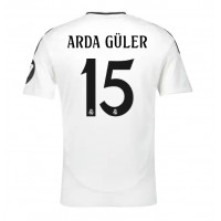 Real Madrid Arda Guler #15 Domáci futbalový dres 2024-25 Krátky Rukáv